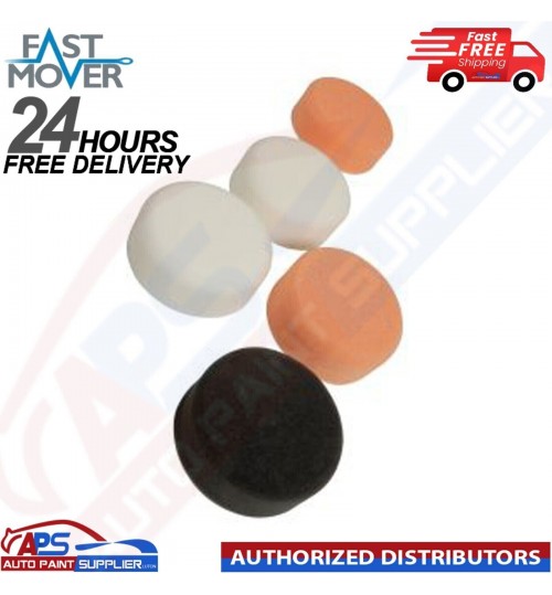 FAST MOVER FMT6685 COMPOUNDING/POLISHING PAD KIT - 75MM X 30MM, 10PCS